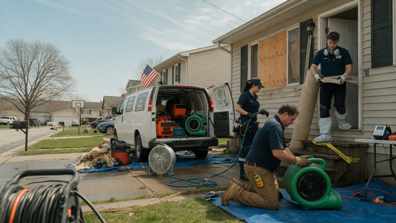 Water Damage Restoration in Sulligent, AL near me